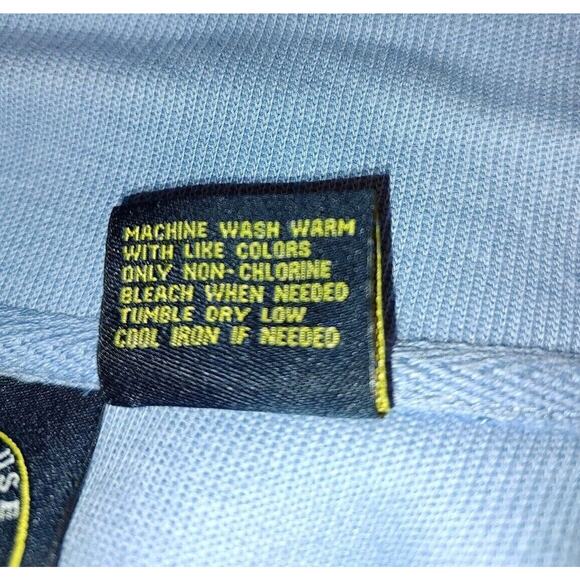 Lighthouse Apparel Soft Blue Jacket With Flowers on front women's size XL - Picture 11 of 11